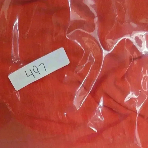 Matilda Jane Orange Off The Shoulder Top Size Small Ruffle Sleeve - Picture 11 of 12